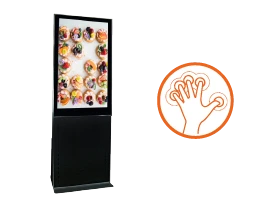 Digital Advertising Kiosk with touch screen