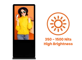 High brightness Digital Advertising Kiosk