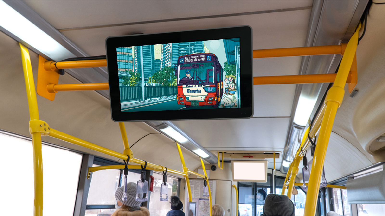 bus digital signage