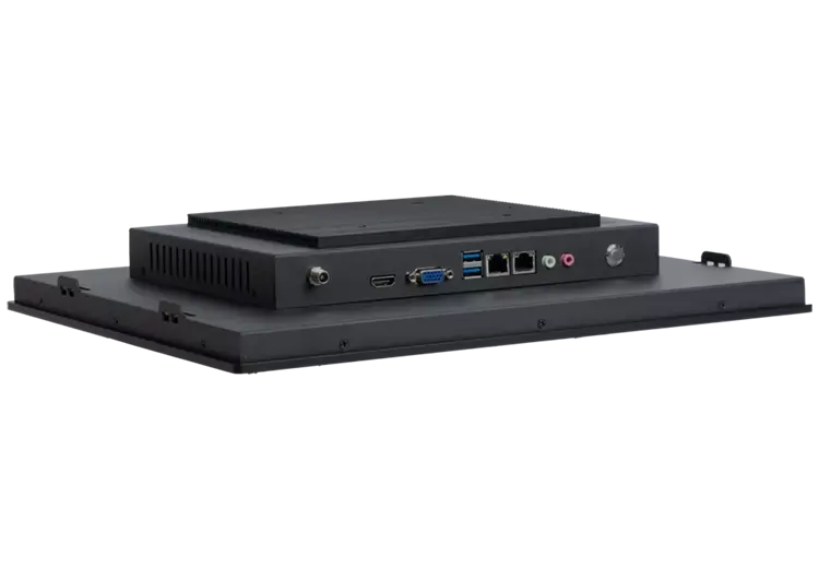 fanless industrial panel pc ports