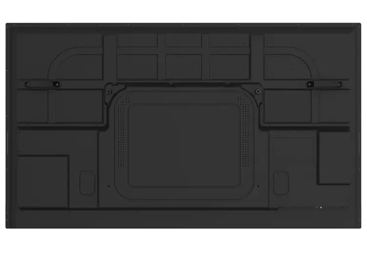 55 inch Industrial Panel PC Ports Back side View