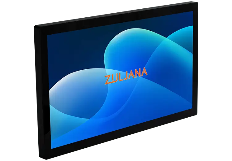 21.5 Industrial Touch screen Monitor Side View