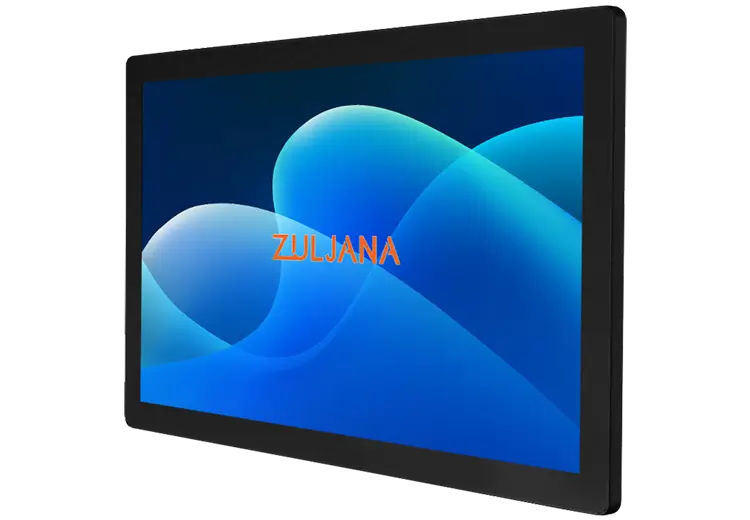 27 inch 4K Touch Screen Monitor side view