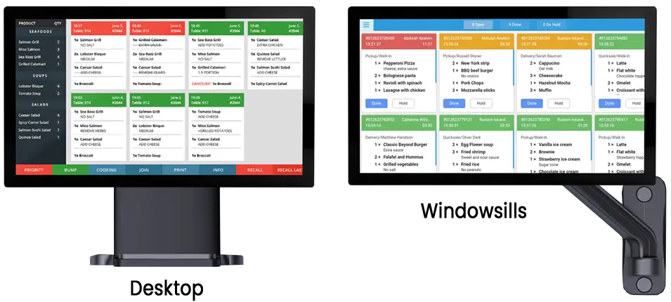 KDS Kitchen Display System