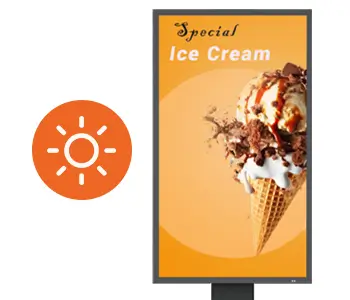 waterproof Outdoor Digital Drive Thru Menu Board for QSR