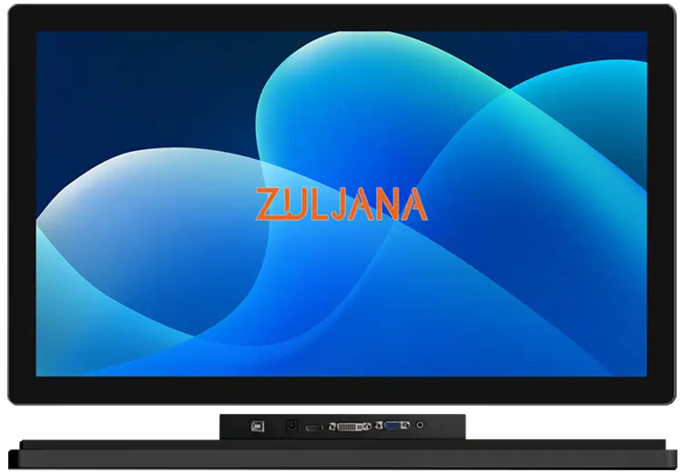 Front View - ZL27TMBCAP - 27″ Industrial Touchscreen Monitor