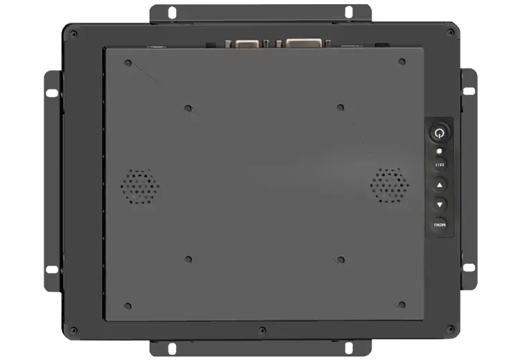 Back View - ZL104TMBCAP - 10.4 Inch Industrial Touchscreen Monitor