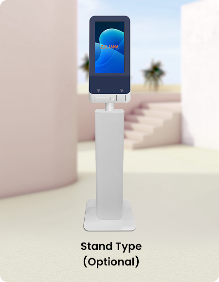 stand type Food Ordering Kiosk