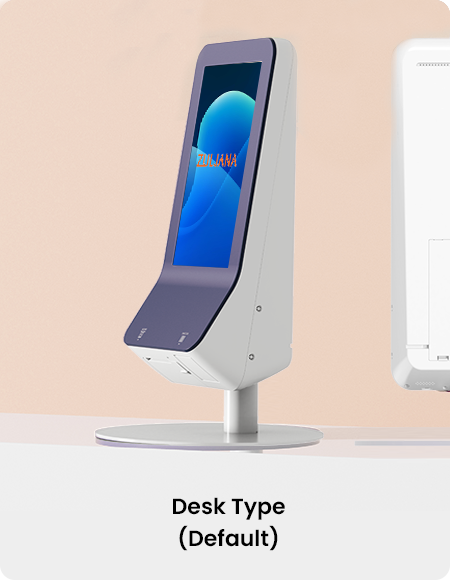 desk type Food Ordering Kiosk