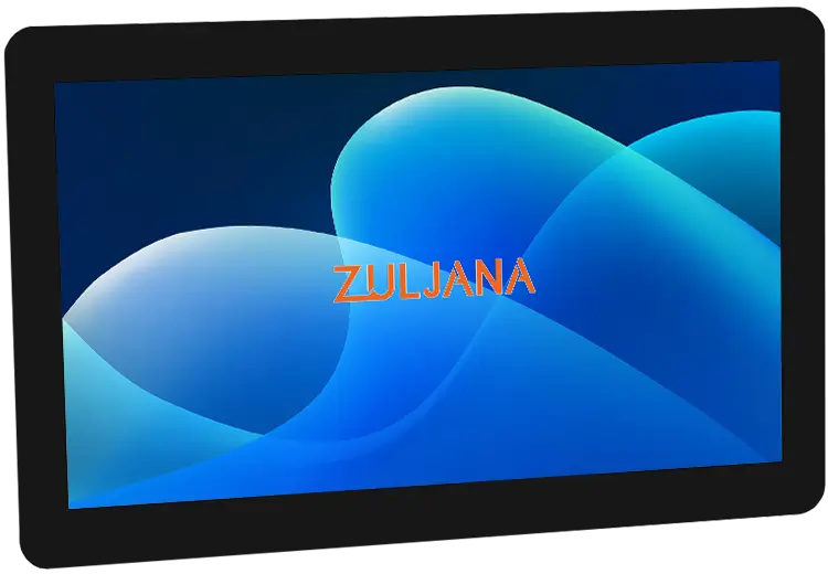 15.6" Open Frame Touch Screen Monitor 2 04 8 1
