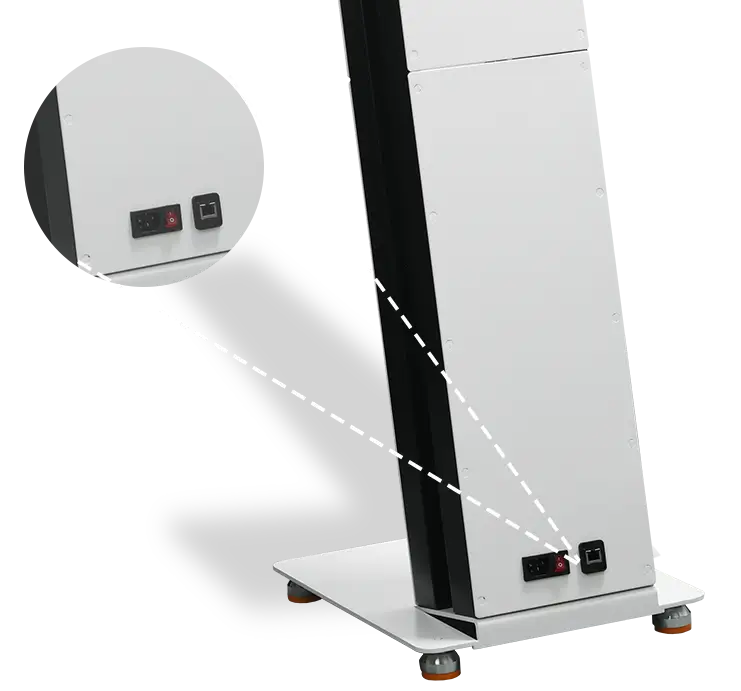 741x691 white kiosk