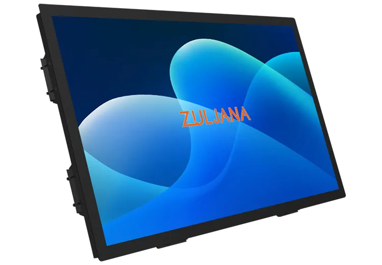 43 inch open frame capacitive touch monitor front view