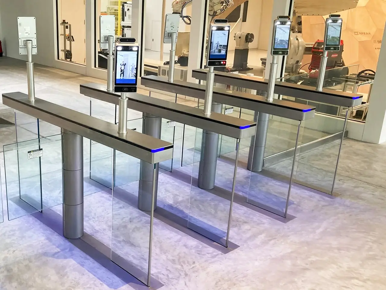 Our Projects 2 Access Control System for Shopping Mall Enterance 1