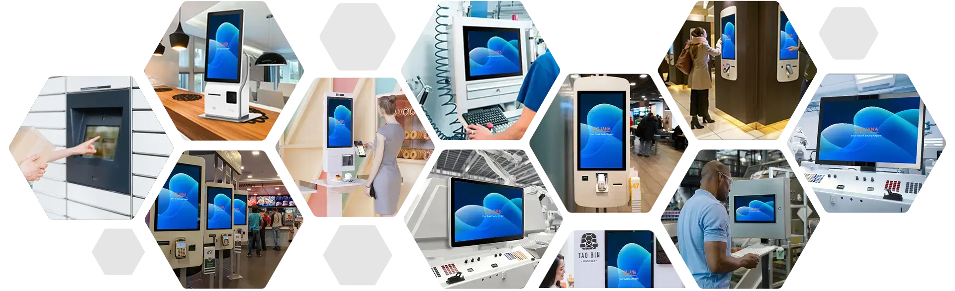 Industrial Touch Screen Monitors 36 Mixed images