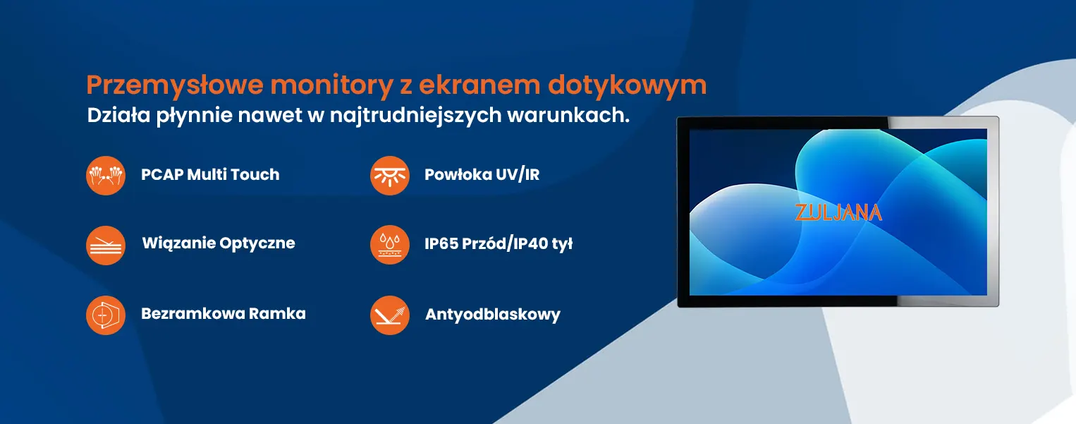 Monitory Przemysłowe - Poland 8 Poland TouchBanner