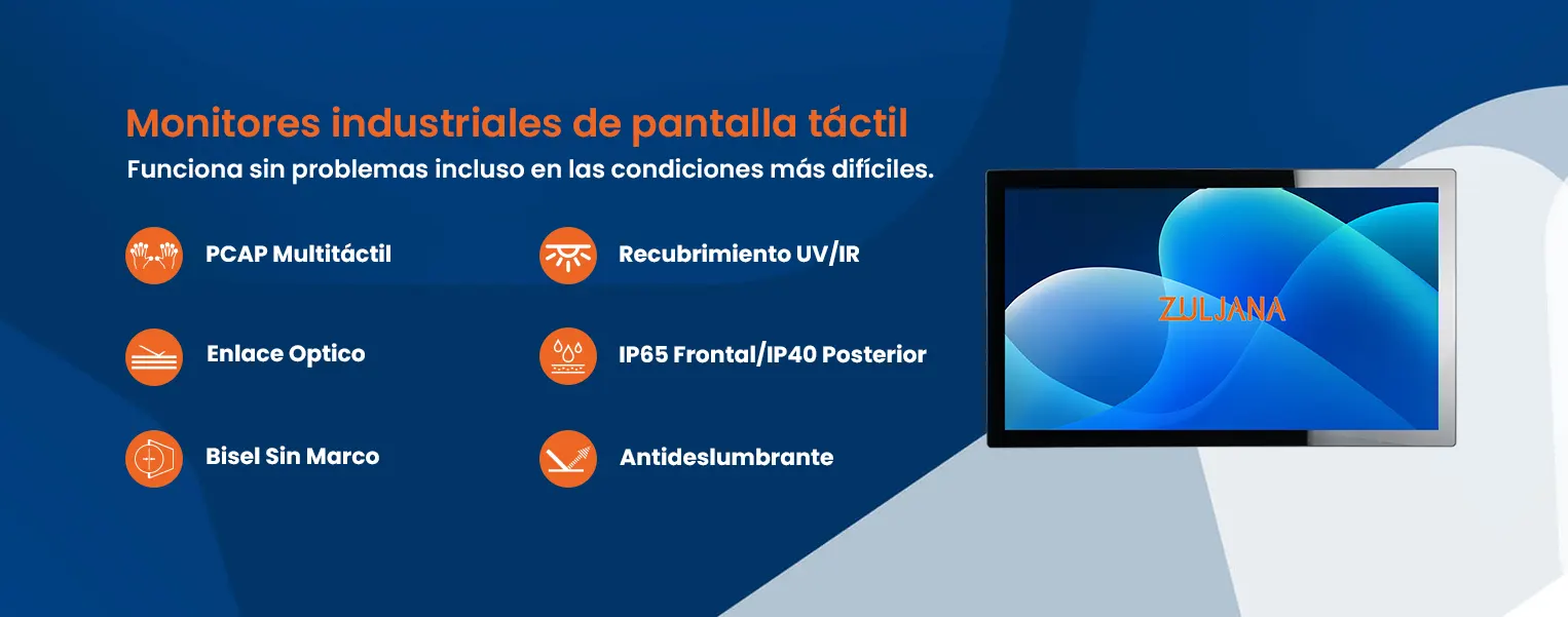 Pantalla Tactil Industrial - Spain 8 Spain TouchBanner