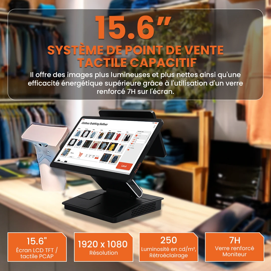 terminal POS tactile