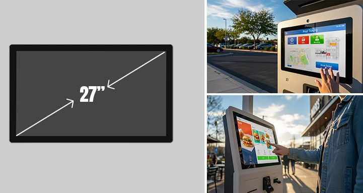 27inch monitor screen