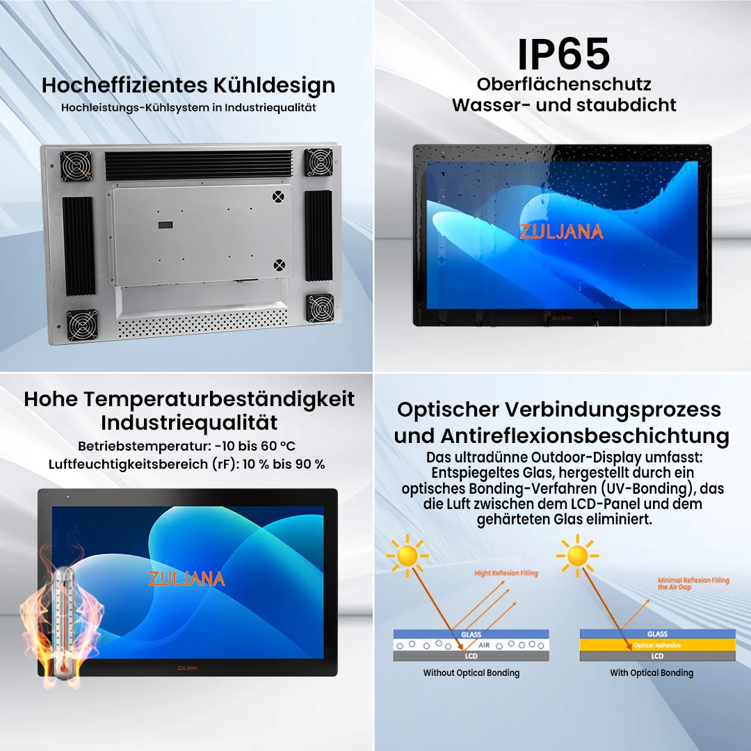 outdoor touch screen DE