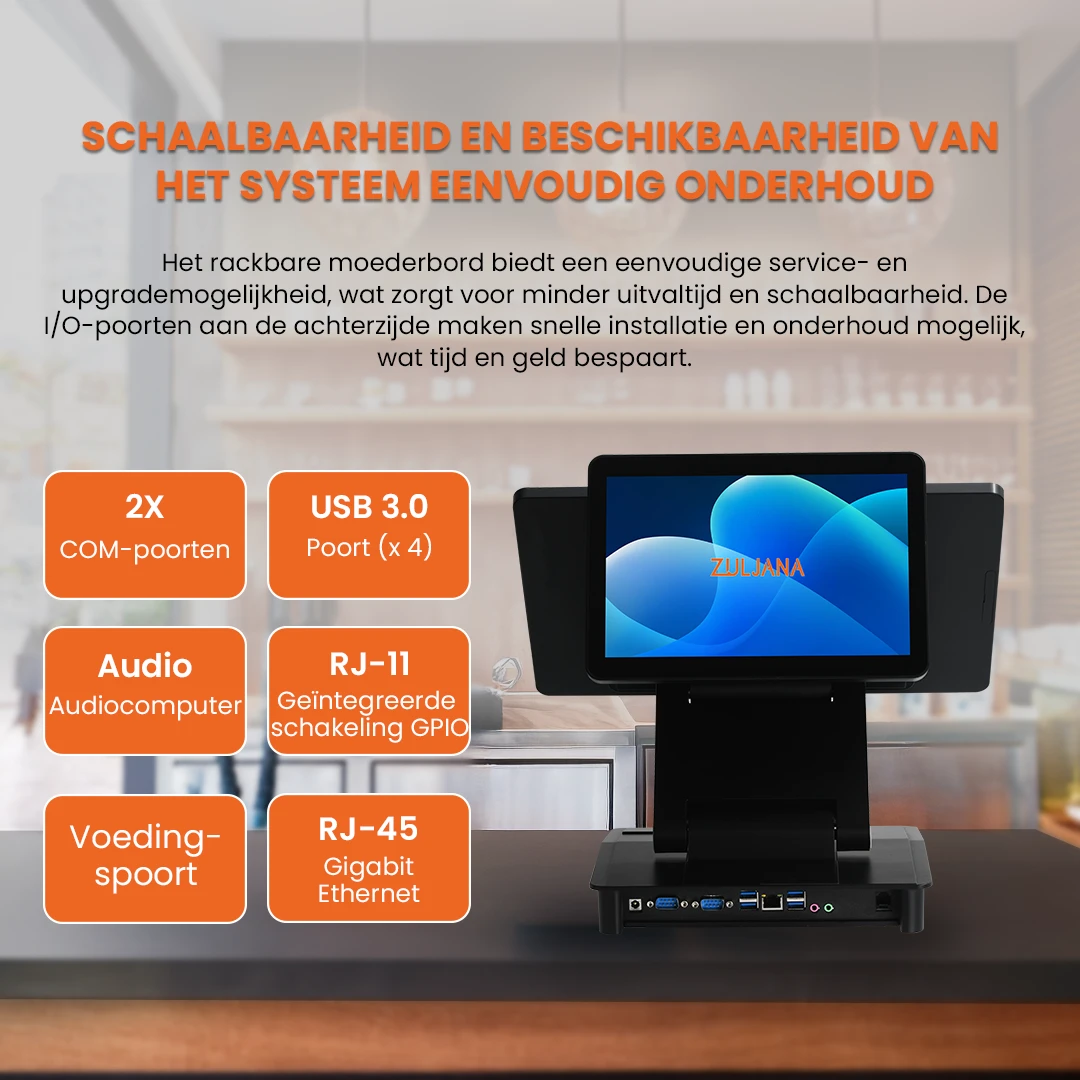 touchscreen kassasystemen