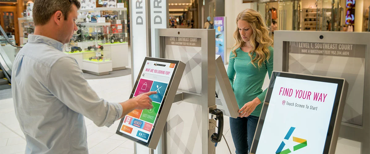 Wayfinding Interactive Digital Signage for Shopping Mall