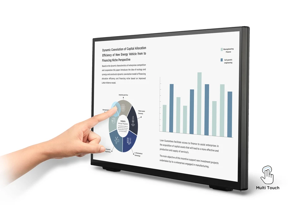 10 points PCAP touch pc