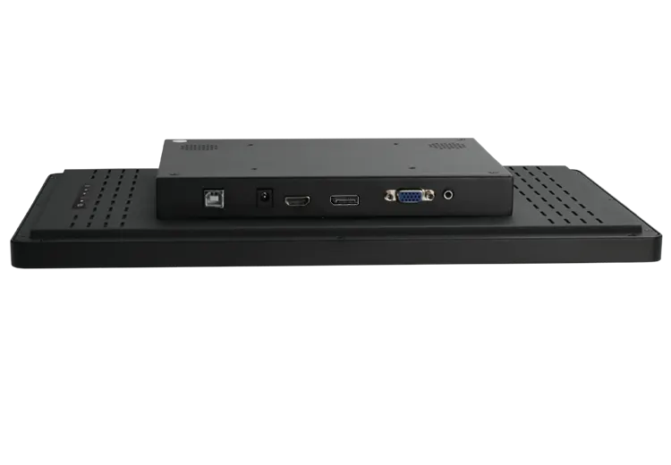 15.6 inch industrial touchscreen monitor ports