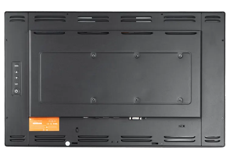 21.5 Industrial Touchscreen Monitor backside