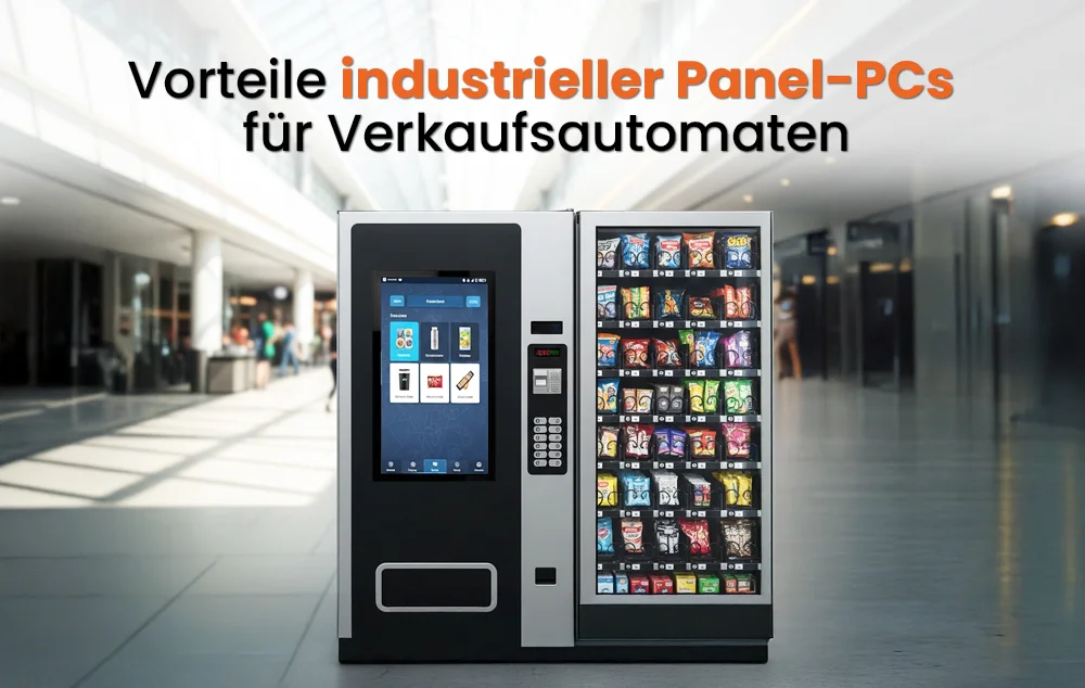 Vorteile industrieller touch panel pc für Verkaufsautomaten